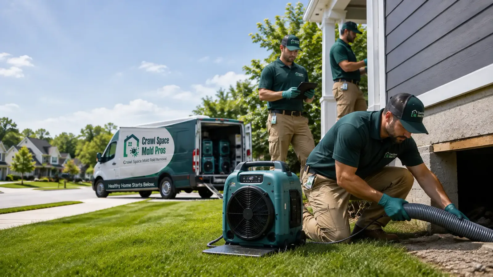Crawl Space Mold Removal in Burlington, NC